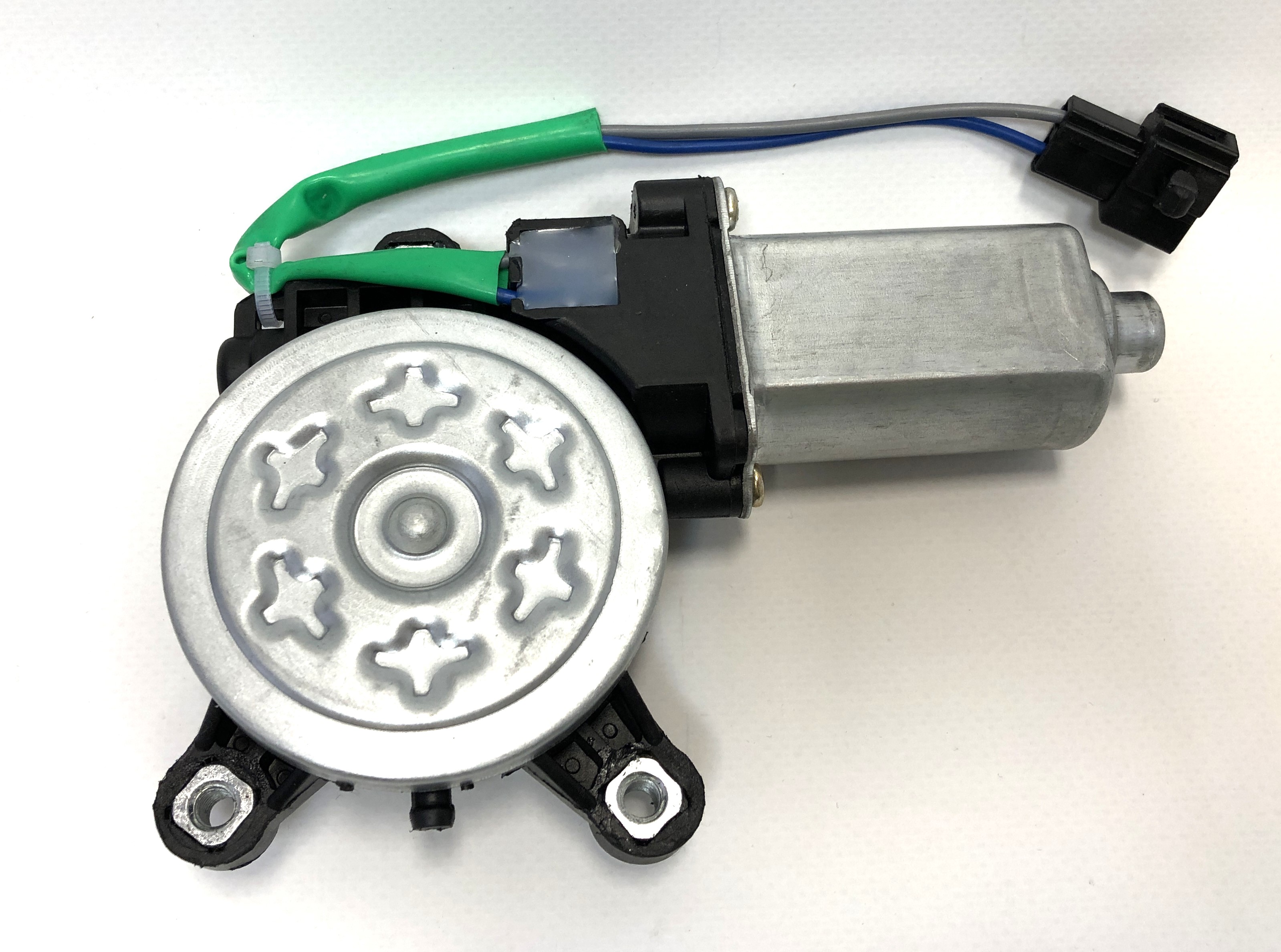 Моторедуктор стеклоподъемника Cartronic CRTR0101580 Ref.96430355 левый пластик шестерня